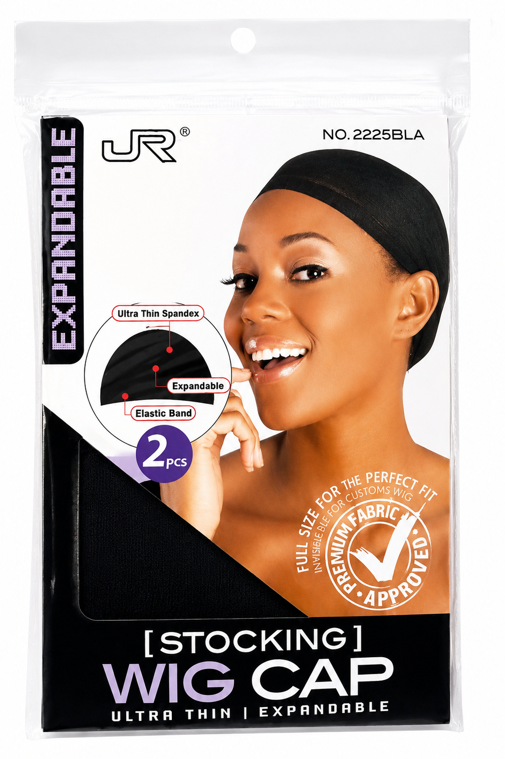 Wig Cap Accesorio para colocacion de pelucas Color Negro