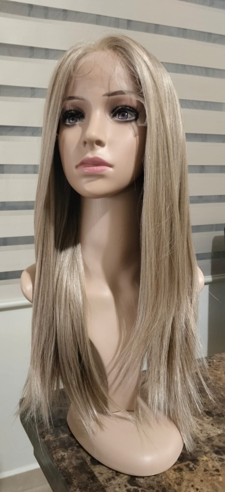 Peluca Renata – Libre Peinado - Oncológica- Mezcla de cabello Humano