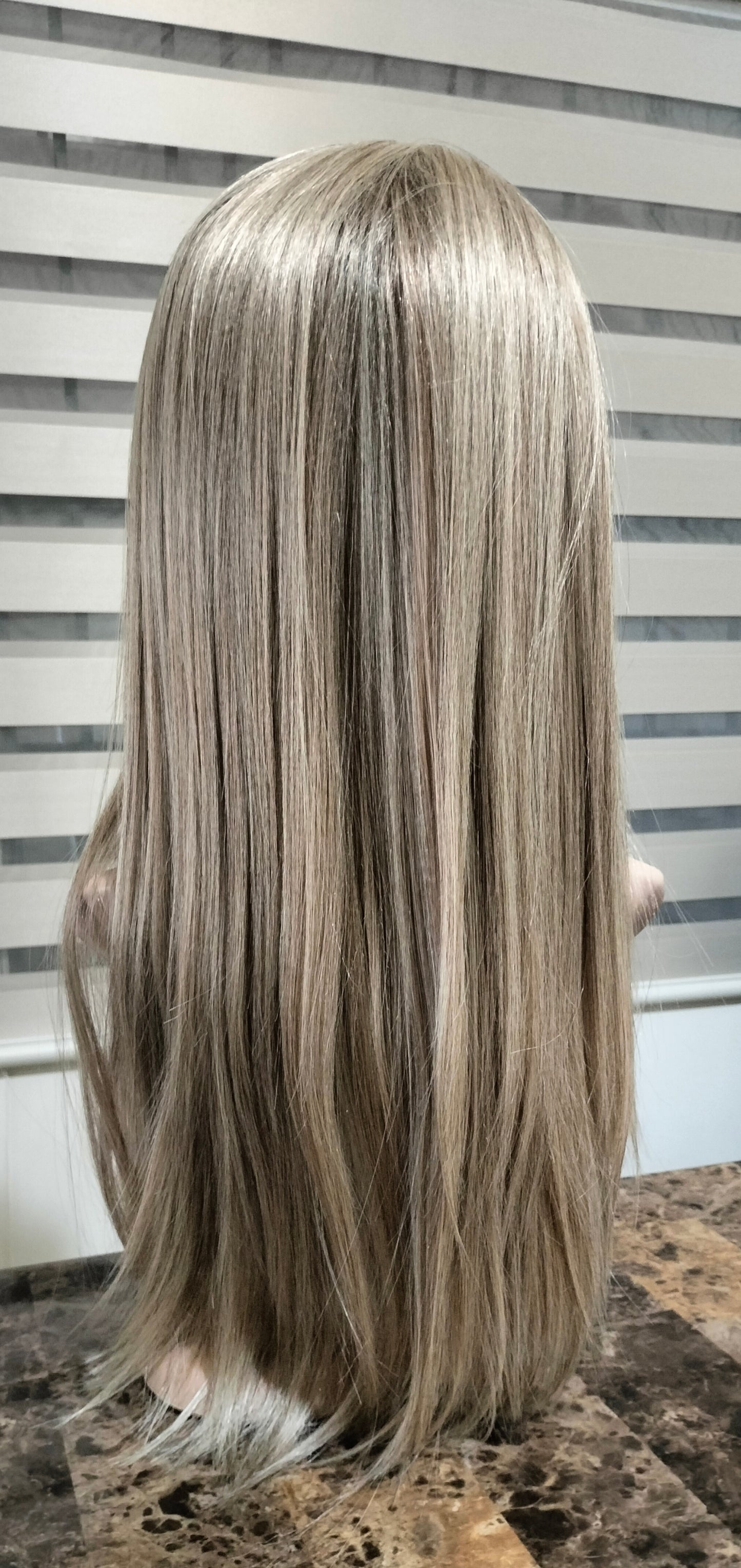 Peluca Renata – Libre Peinado - Oncológica- Mezcla de cabello Humano