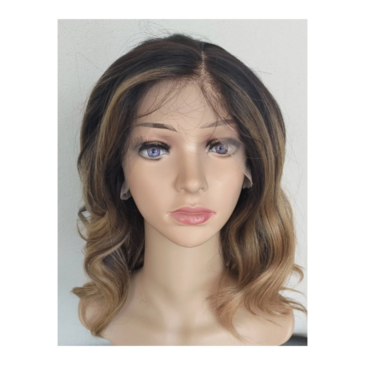 Peluca "Roxana"Oncologíca/Alopecia-Ondulada-Rubia
