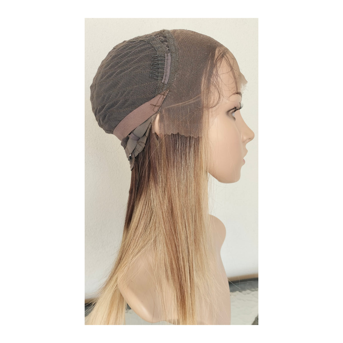 Peluca "Amara" oncologica/alopecia (libertad de peinado)