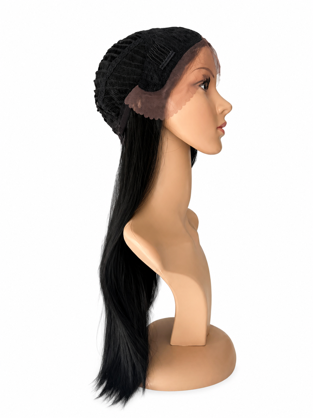 Peluca Nicolle Extra Largo - Negra Lacia Premium
