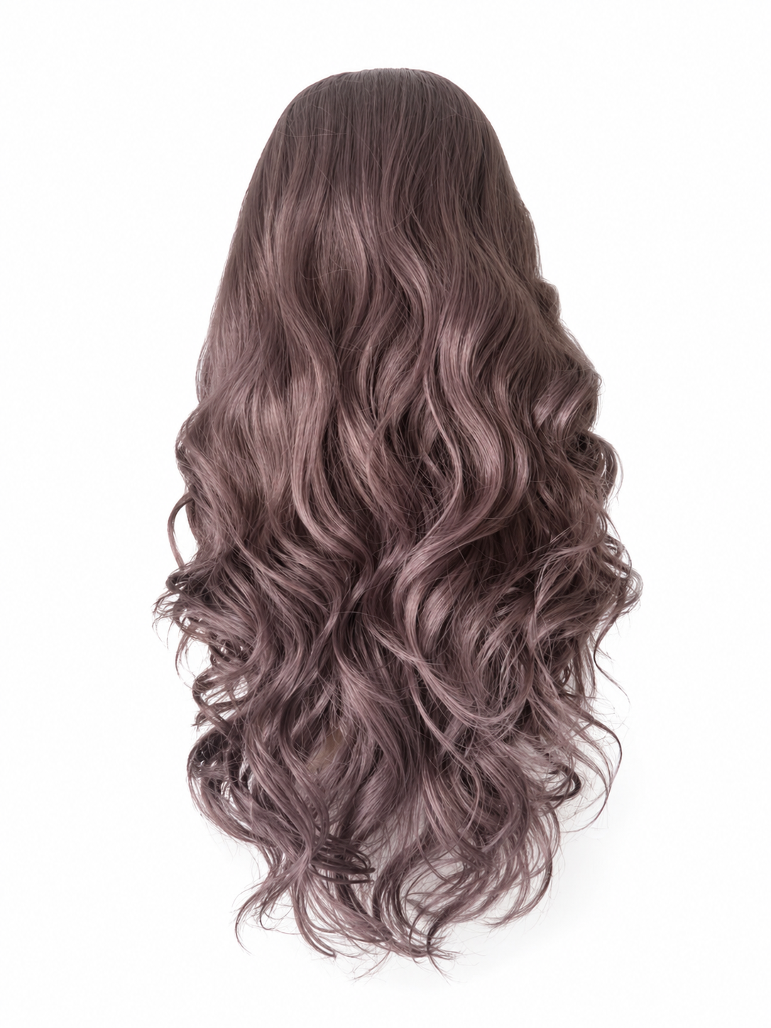 Peluca Chloe – Lace Front- Ondulada- Premium -Tono Gris Cenizo