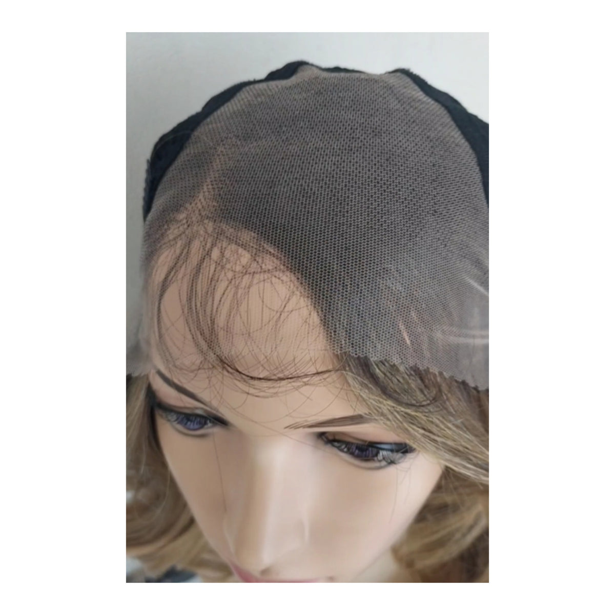 Peluca "Roxana"Oncologíca/Alopecia-Ondulada-Rubia