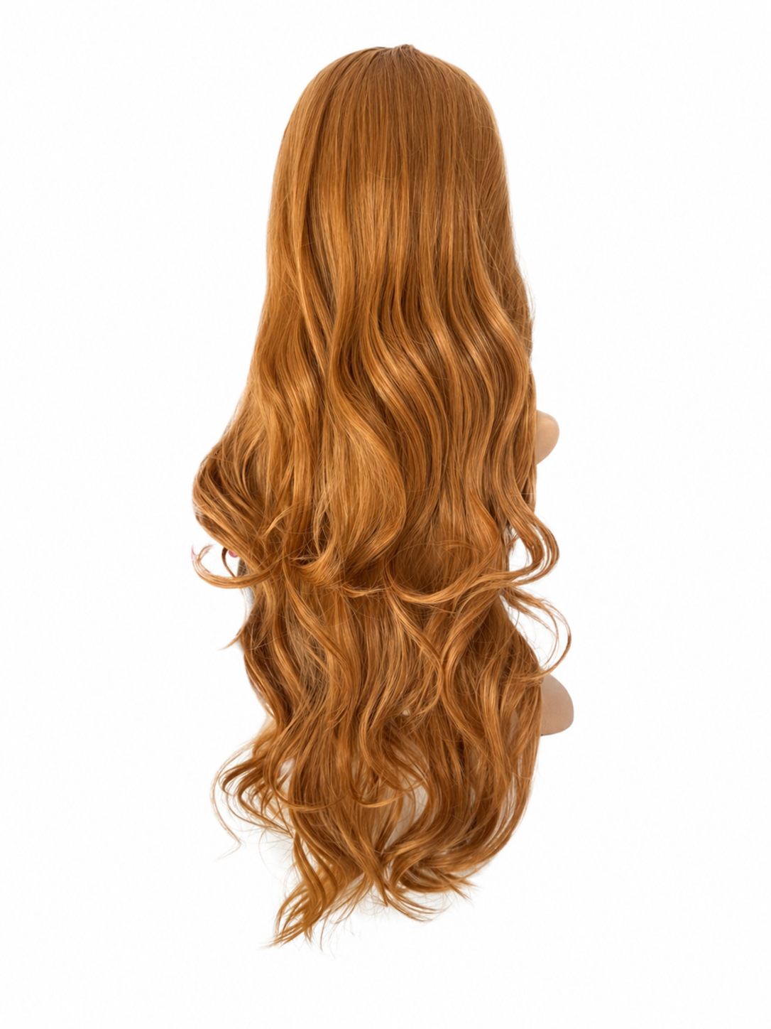 Peluca Ibbie – Lace Front - Ondulada -Tono Rubio Dorado Intenso