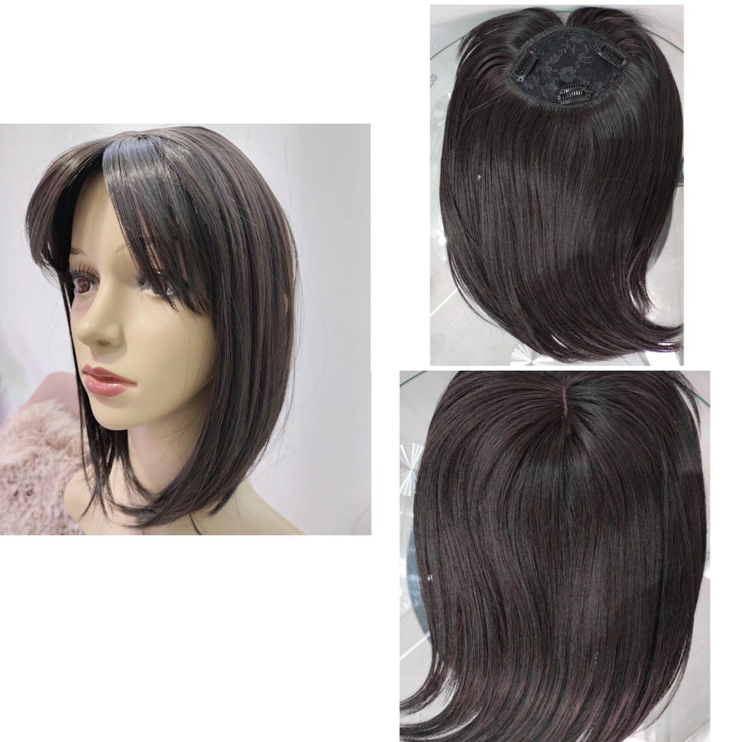 Toupe de cabello Premium variedad de tonos/Aporta volumen