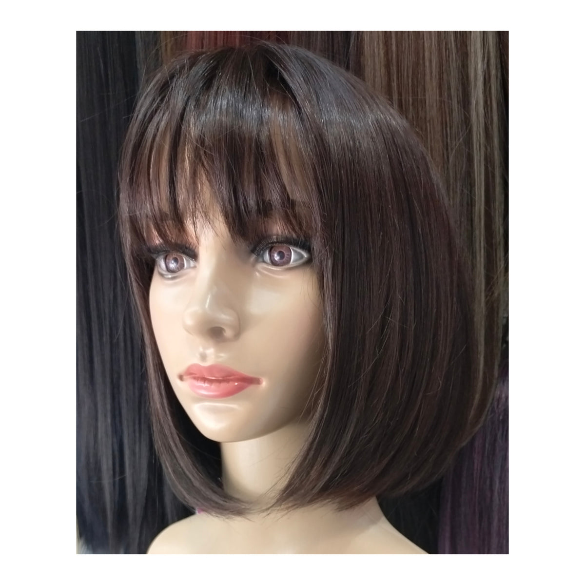 Peluca Teresa/Castaño #6 Premium-Corte Bob