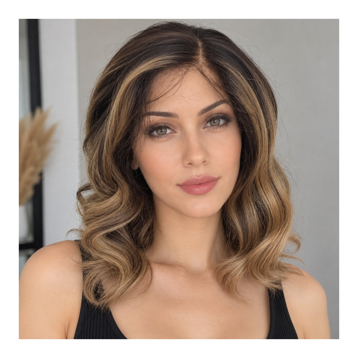Peluca "Roxana"Oncologíca/Alopecia-Ondulada-Rubia