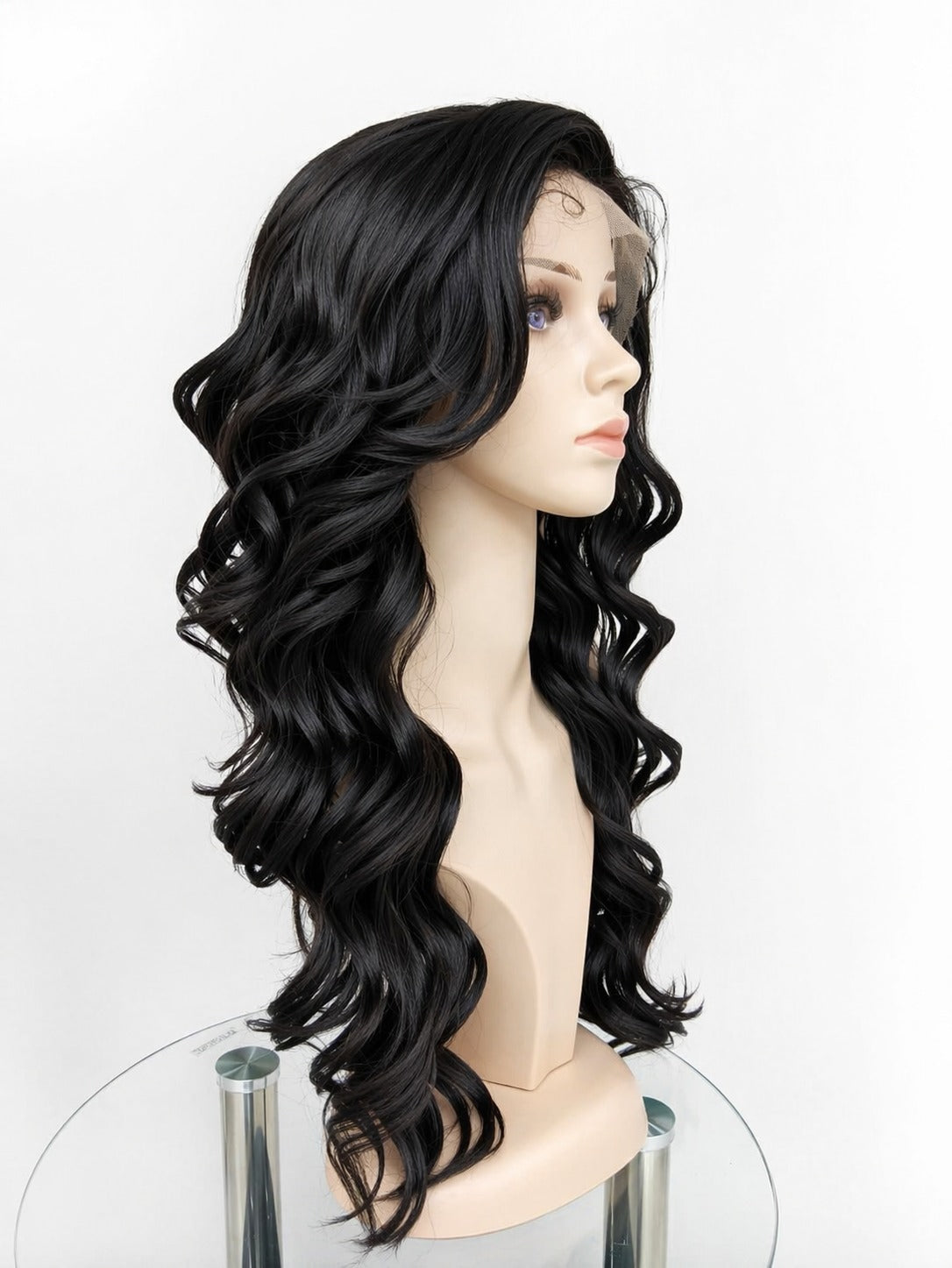 Peluca Anny – Lace Front - Corte Degrafilado/Capas -Tono Castaño Obscuro